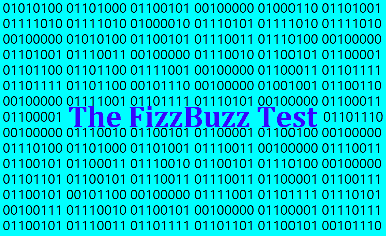 fizz buzz java